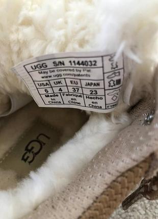 Ugg lowmel beige sneakers оригинал р.37
