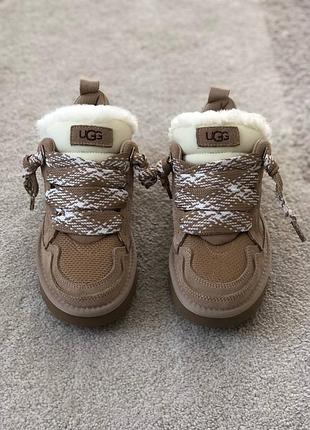 Ugg lowmel beige sneakers оригинал р.37
