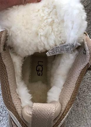 Ugg lowmel beige sneakers оригинал р.37