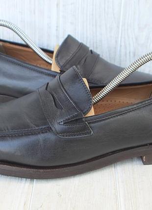 Туфли лоферы sioux кожа швейцария 41р туфлі