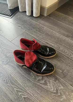 Італійскі шкіряні ботинки