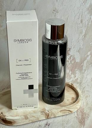 Очищаюча та коригуюча міцелярна вода symbiosis purifying & imperfections correcting micellar water