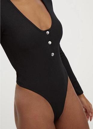 Боди в рубчик