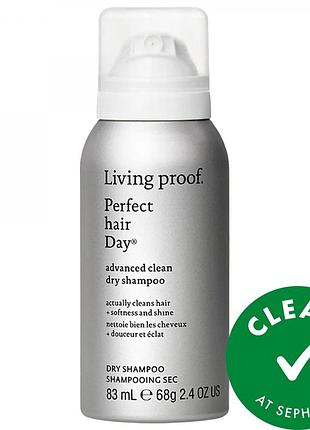 Сухий шампунь для волосся living proof perfect hair day advanced clean dry shampoo, 83 мл
