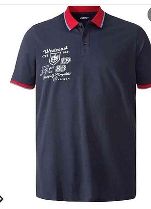 Чоловіча футболка поло батал 3хл 64/66 4хл 68/70 бавовна піке