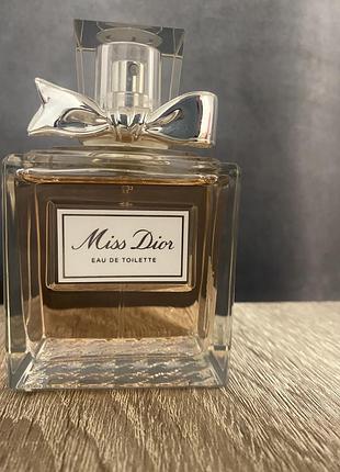 Туалетна вода dior miss dior eau de toilette 100 мл тестер