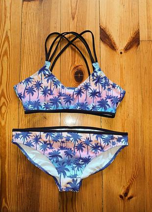 Жіночий роздільний купальник для басейну відпочинку