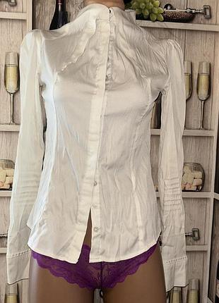 Блузка ❣️ жіноча молочна розмір м б/у