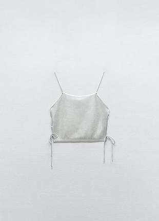 Топ металізований zara1 фото