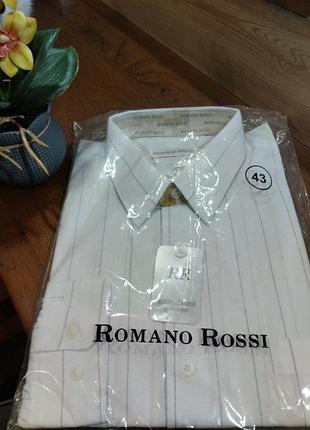 Рубашка мужская romano rossi.