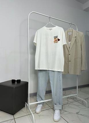 Футболка oversized s/m,m/xl italy 🇮🇹
