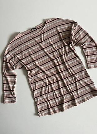 Лонгслів, тоненька кофта, туніка з заниженим плечем