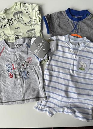 Набір футболок , пісочник , боді