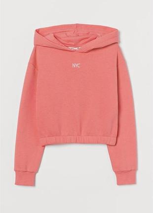 Укорочений топ ,худі з капюшоном h&m