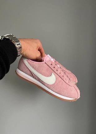Кросівки nike cortez vintage suede pink
