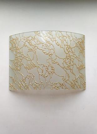 Стекло запасной плафон квадрат прямоугольник для люстры светильника