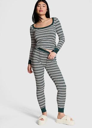 Піжама / термопіжамний комплект. pink. victoria's secret. оригінал 🇺🇸