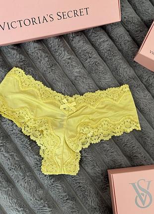Трусики-чіки жіночі люксові victoria's secret