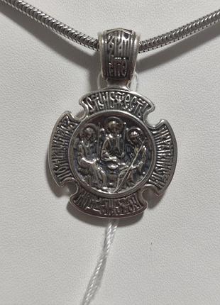 Підвіс ладанка срібна