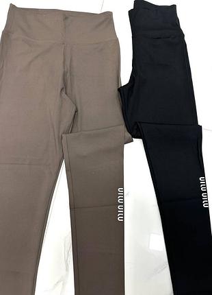 Лосини жіночі miu miu5 фото