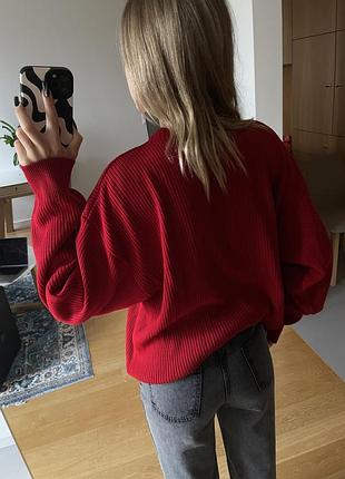 Червоний светр tommy hilfiger 3