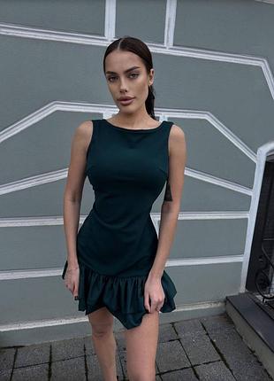 Жіноча трендова сукня-шорти