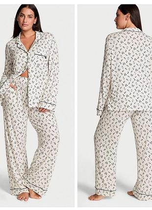 Victoria ́s victorias secret віктория сикрет піжама, костюм modal long pajama set