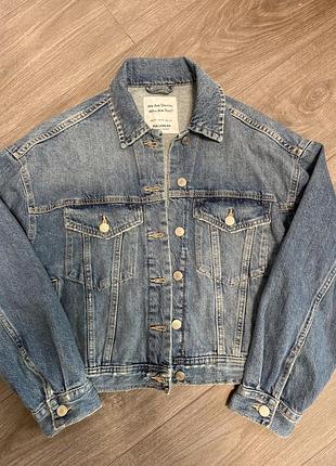 Джинсова куртка pull&bear xs