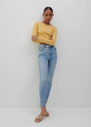 Джинси висока посадка skinny slim reserved