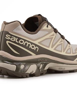 Salomon xt-6 gore-tex brown 8
