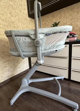 Chicco baby hug 5 в 1 кроватка-стільчик