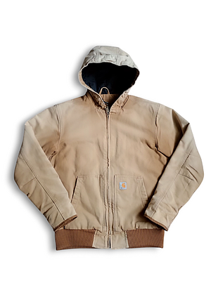 Carhartt active jacket vintage canvas workwear detroit s rap hiphop y2k кархарт актів джакет куртка
