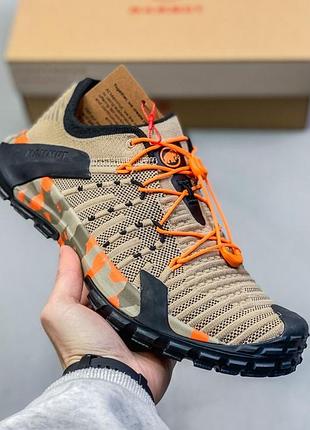 Трекінгові чоловічі кросівки mammut hueco knit ii low men оригінал