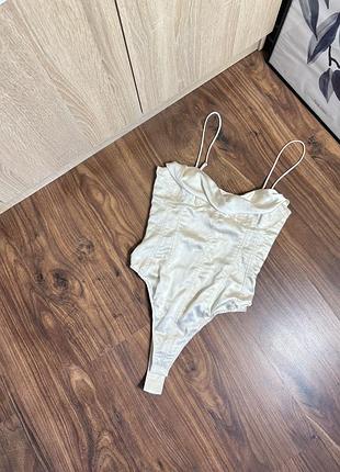 Атласний боді zara