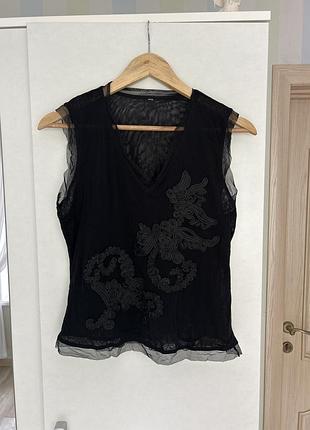 Майка в сіточку zara