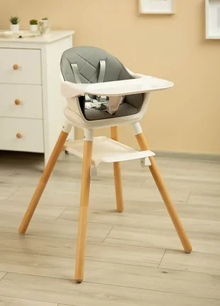 Стульчик для кормления caretero bravo grey