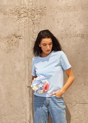 Базовая футболка хлопок