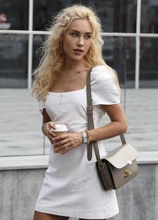 Лляна сукня від zaraз красивою спинкою як у kvittkova