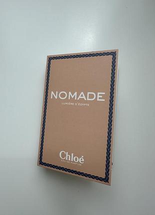 Пробник nomade lumiere d’egypte chloe