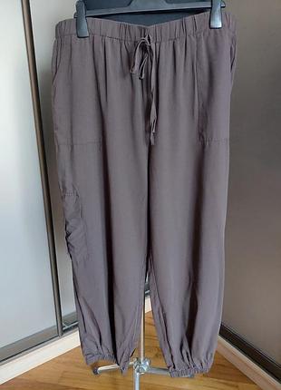 Коричневые джоггеры карго 3 xl