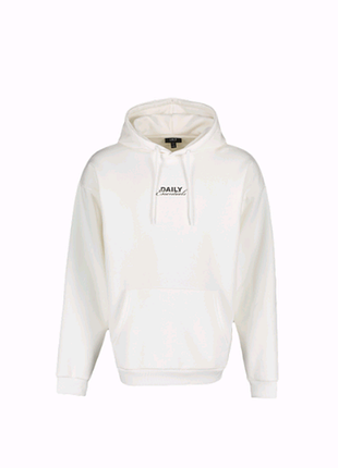 Худи с капюшоном smog (new yorker) белая р. l