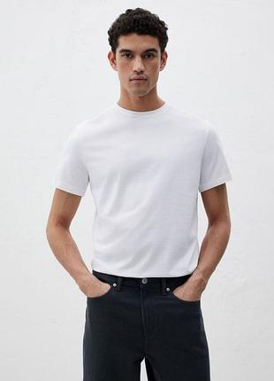 Футболка мужская базовая h&amp;m regular fit