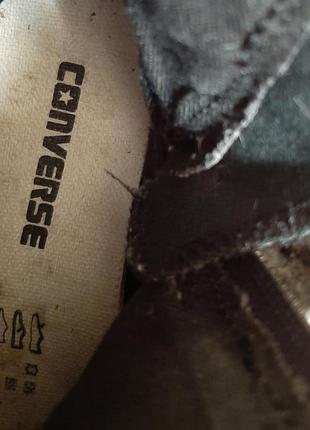 Кожаные сапоги , ботинки демисезонные converse р.27 стелька 18 см8 фото