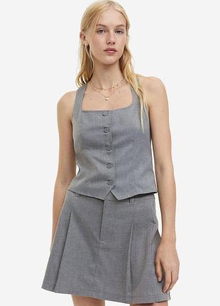 Костюм женский жилетка и юбка h&amp;m