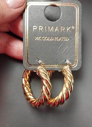 Серьги primark