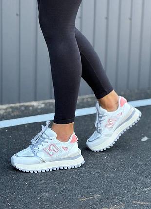 Кросівки 👟 жіночі шкіряні демі сезон
