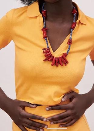 Футболка поло zara