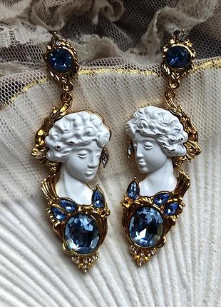 Сережки венера 7,1 см