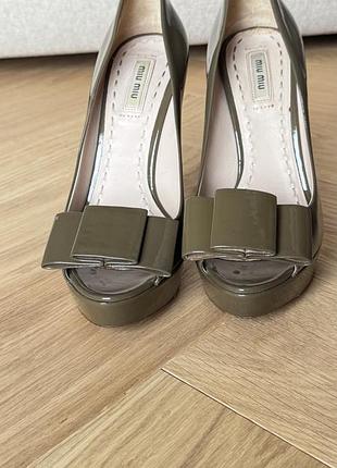 Туфлі оригінальні miu miu