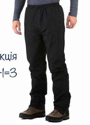 Туристические дождливые брюки sprayway santiago спортивные штаны черного цвета